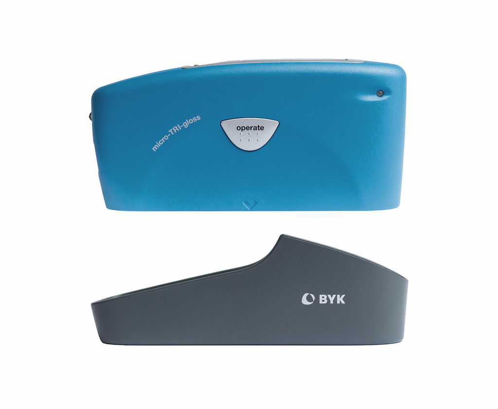 micro-TRI-gloss gloss meter with Calibration Holder