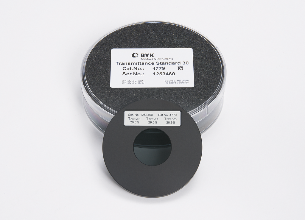 Transmittance Standard 30 for haze-gard i clarity meter from BYK-Gardner
