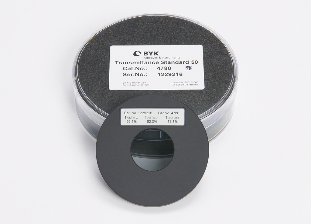 Transmittance Standard 50 for haze-gard i clarity meter from BYK-Gardner