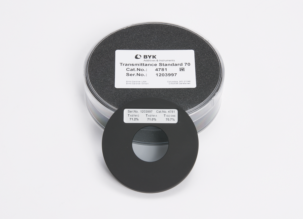 Transmittance Standard 70 for haze-gard i clarity meter from BYK-Gardner