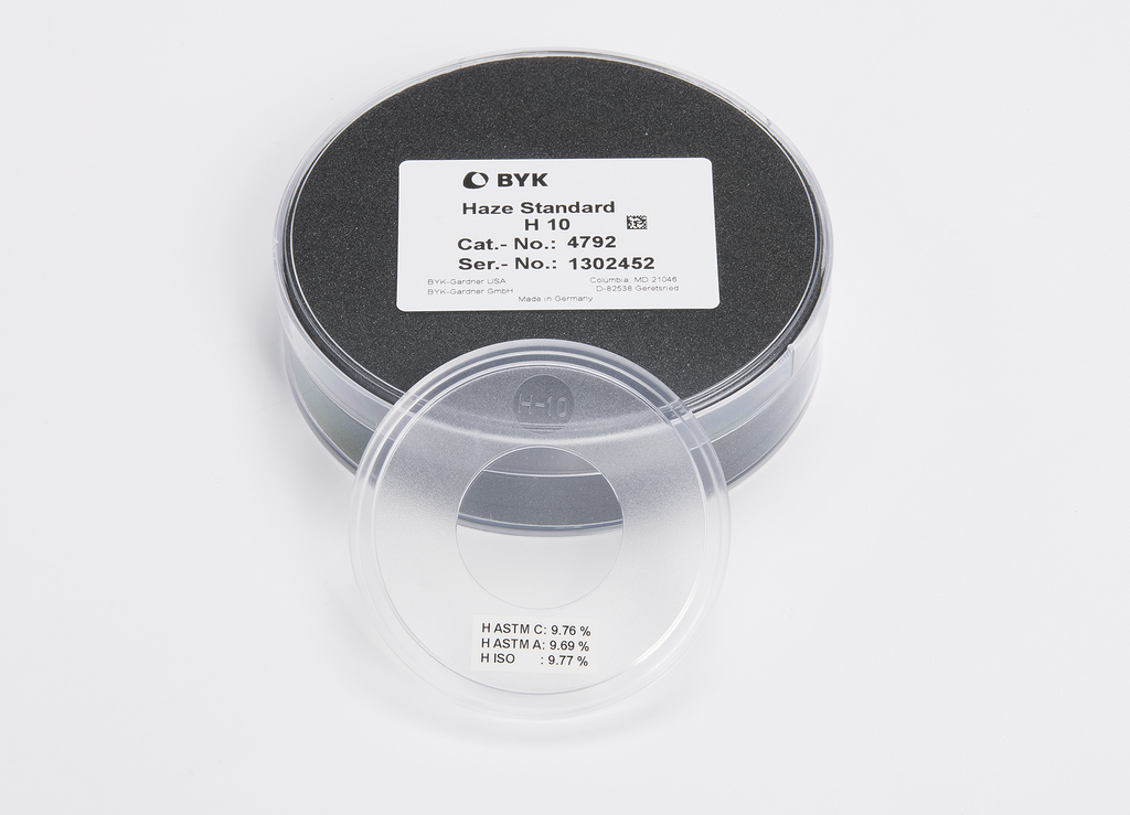 Haze Standard 10 for haze-gard i clarity meter from BYK-Gardner