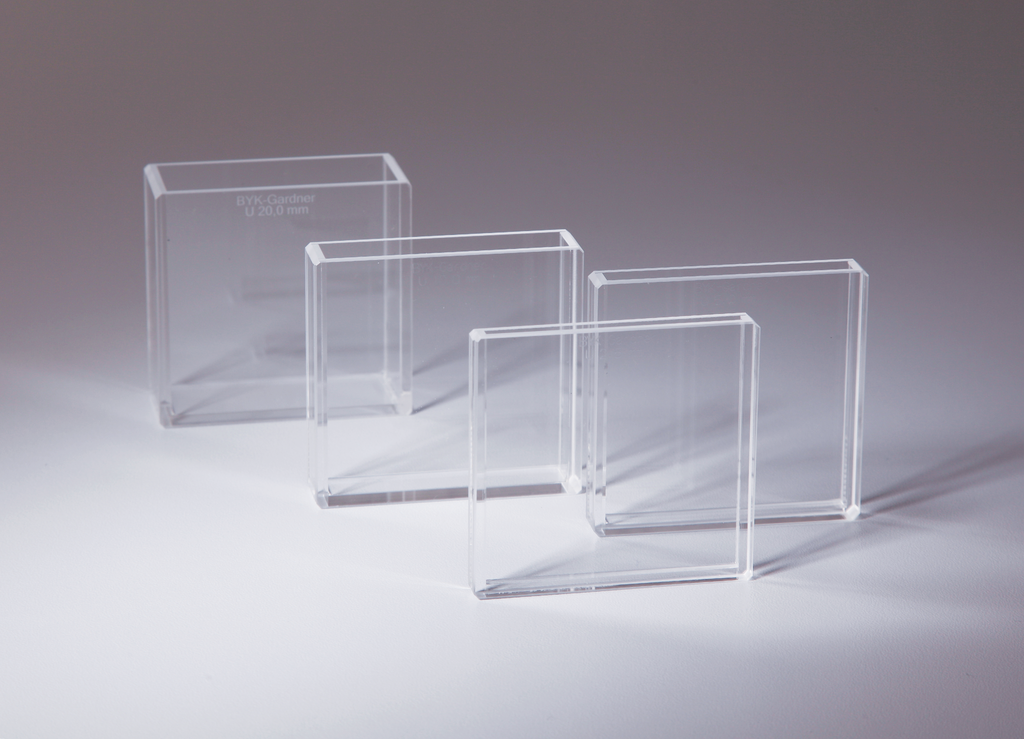 Cuvettes for liquids for haze-gard i clarity meter from BYK-Gardner