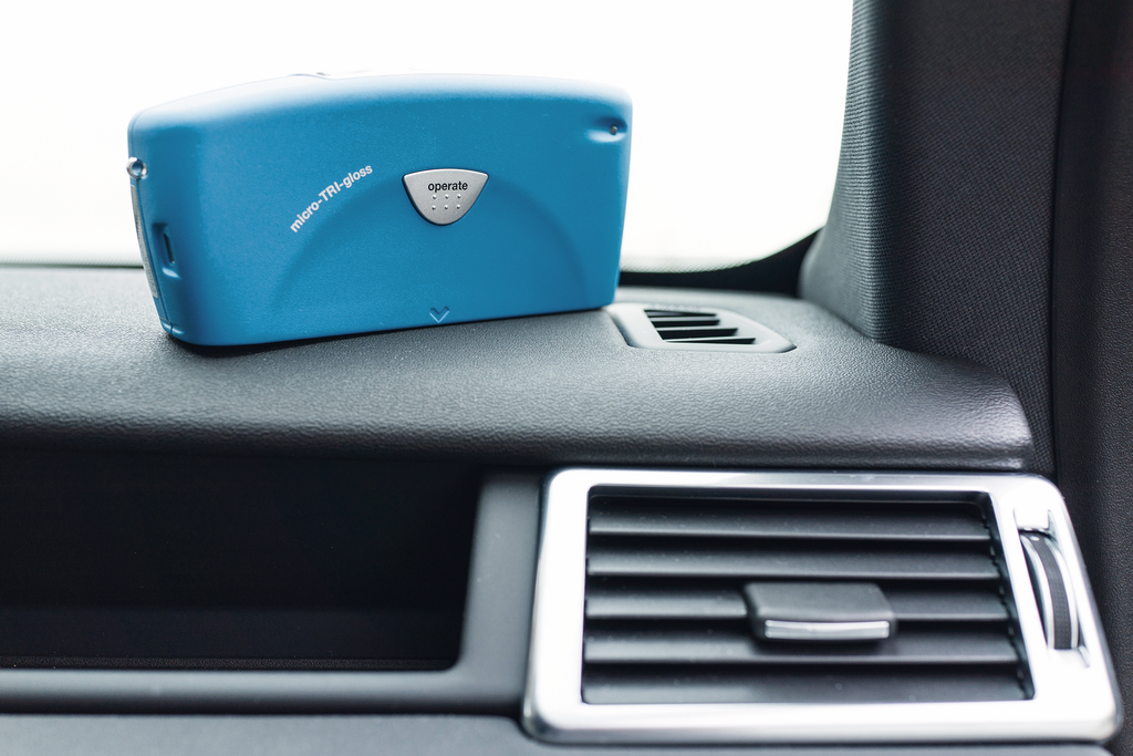 micro-TRI-gloss gloss meter front view