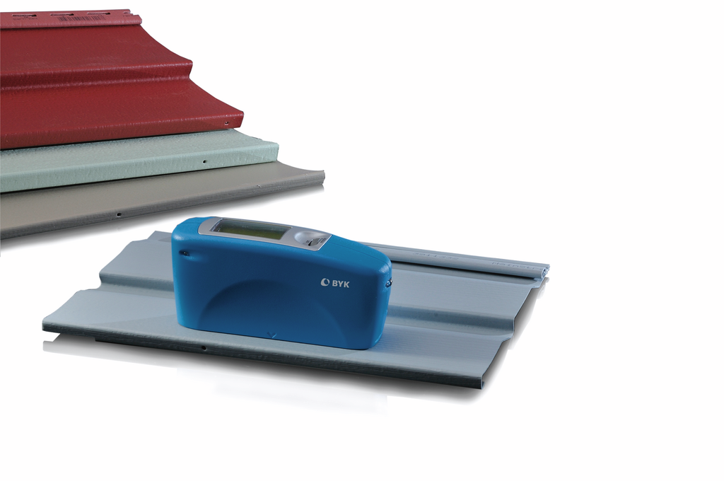 micro-gloss 75° specialized gloss meter for paper, paperboard, structured plastic, vinyl siding