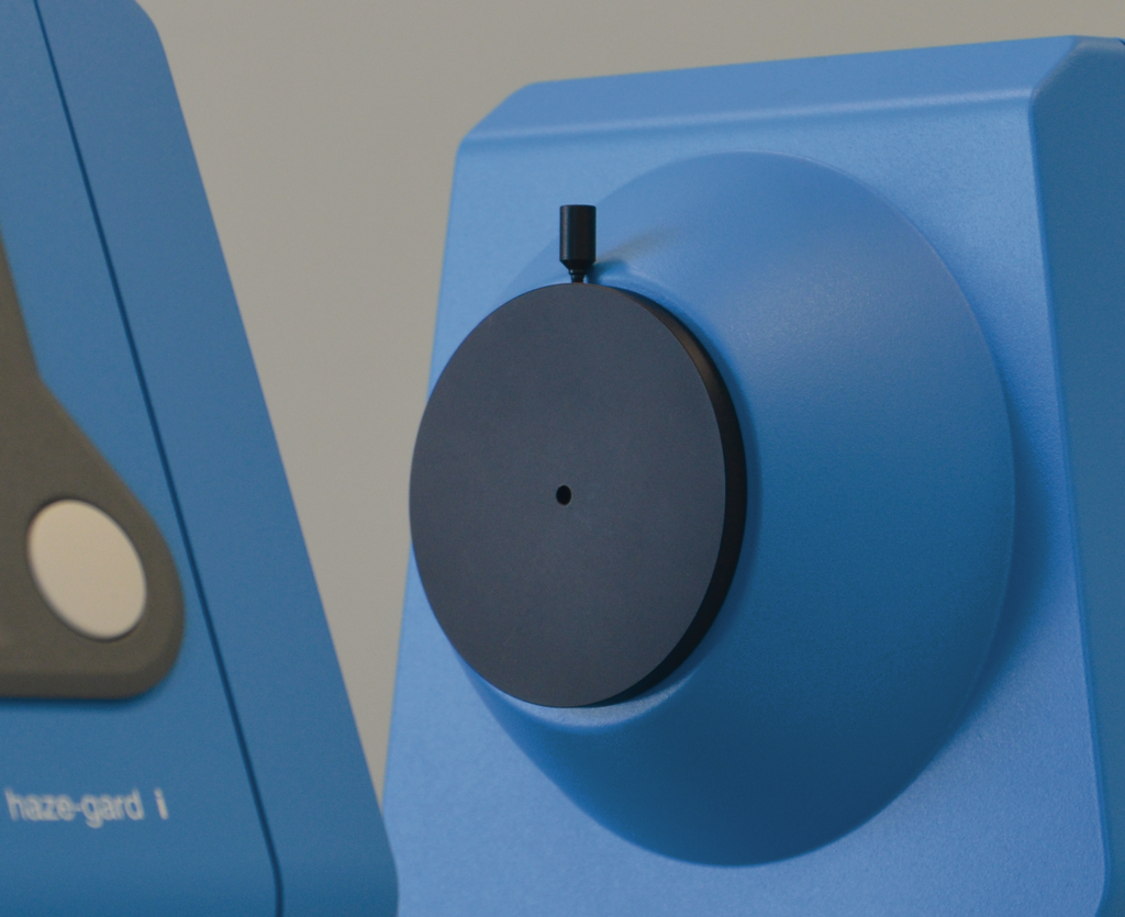 4 mm Aperture mounted at haze-gard i clarity meter from BYK-Gardner
