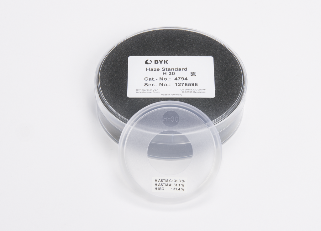Haze Standard 30 for haze-gard i clarity meter from BYK-Gardner