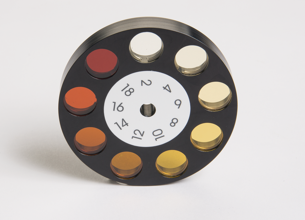 Filter Wheel, even numbers for Delta Color Comparator