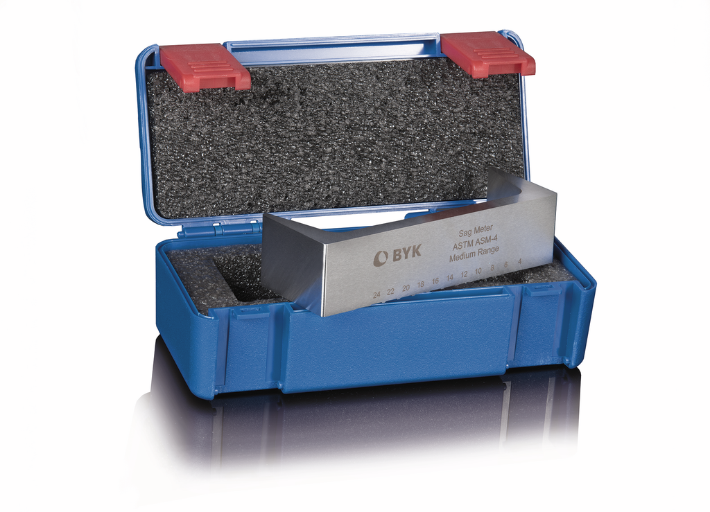 Anti-Sag-Meter 4-24 mils from BYK-Gardner in covering box