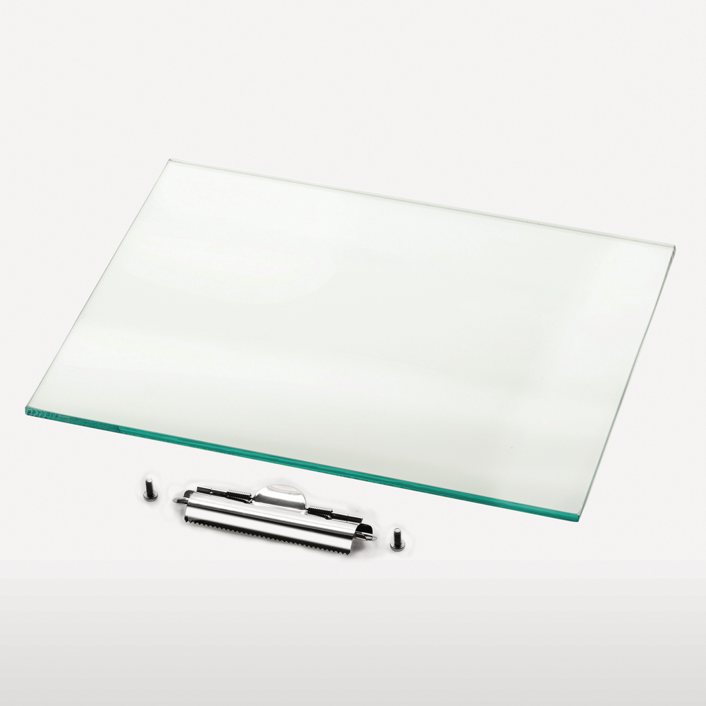 Glass plate S for byko-drive with clamp from BYK-Gardner
