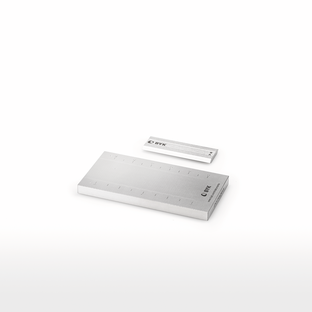 Grind Gages - µm, Hegman, one path, Article No. 2508, Grind Gage No. 51, Grind gage - groove depth range 0-25 µm