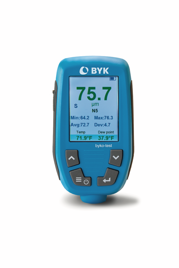 byko-test for dry film thickness from BYK-Gardner