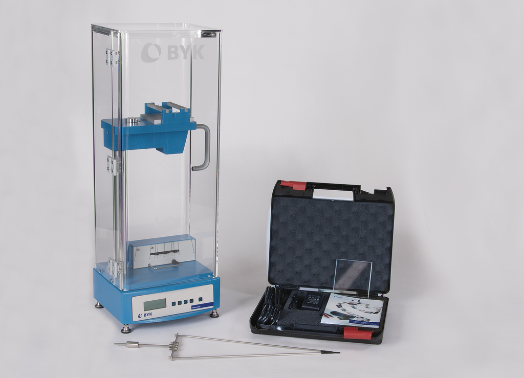 Pendulum Hardness Tester - byko-swing set Koenig from BYK-Gardner
