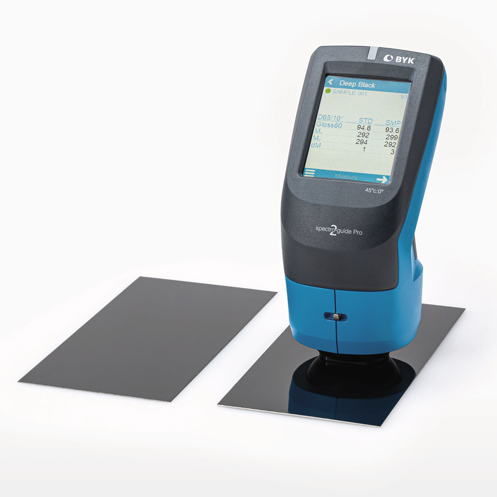 Software smart-lab COLOR for spectro2guide spectrophotometer from BYK-Gardner displays scatter