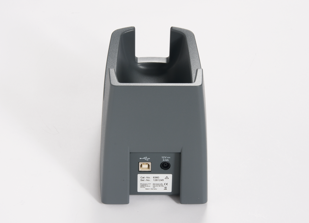 Docking station for BYK-mac multiangle spectrophotometer from BYK-Gardner, back side