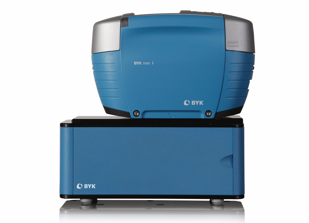 Sample holder cosmetics for BYK-mac i multiangle spectrophotometer, FRONT view