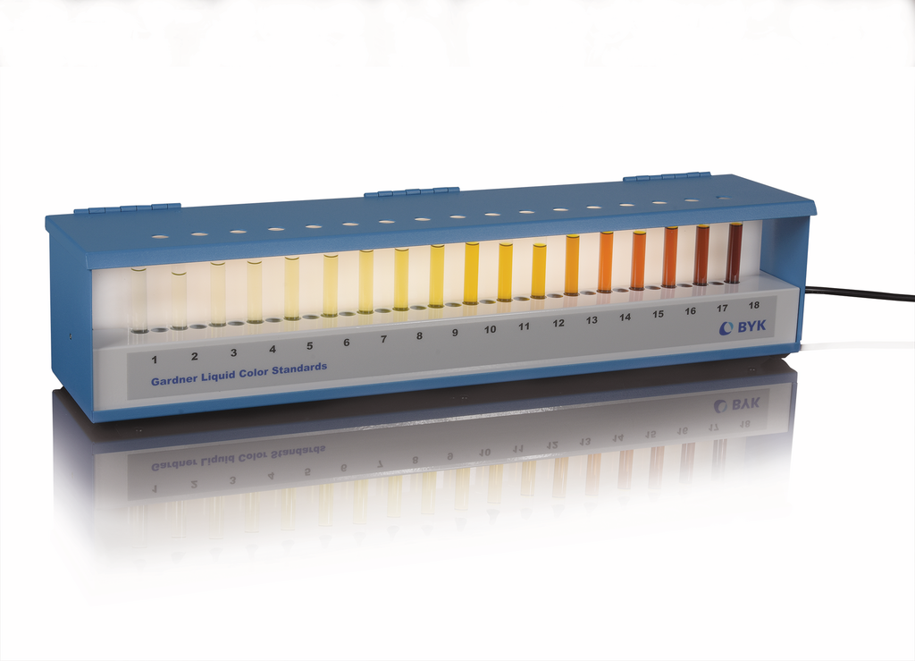 Illuminated Gardner Liquid Color Standard Comparator for visually comperation of liquid colors m3