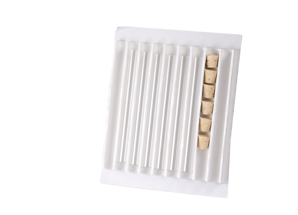 Empty tubes for Delta Color Comparator