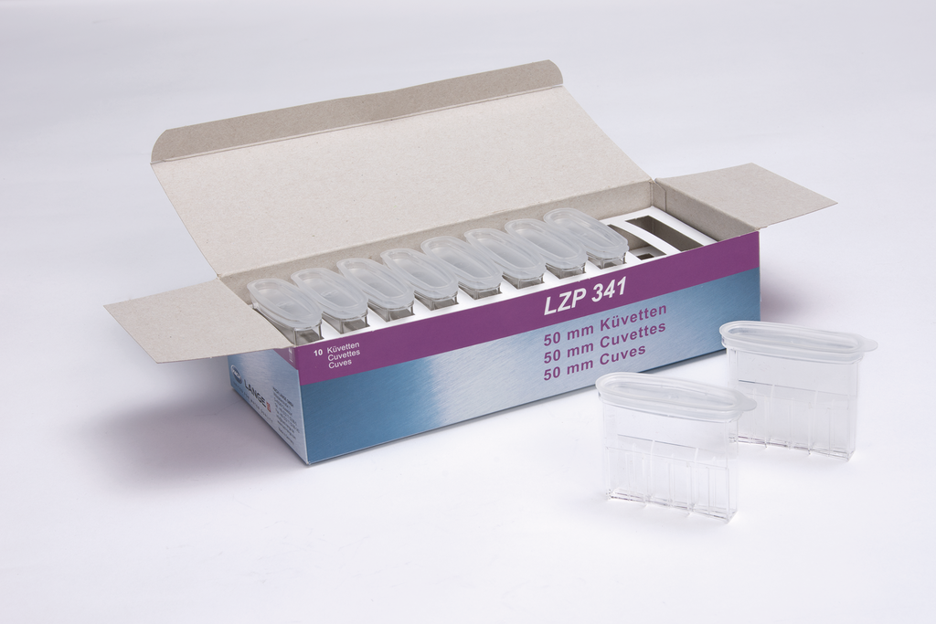 D-Plastic Cuvette, plastic cover, 10 pc for Sample Cuvettes