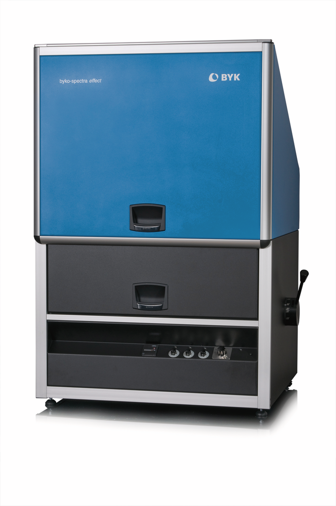 Light Booth byko-spectra effect from BYK-Gardner for visual evaluation of effect finishes m1