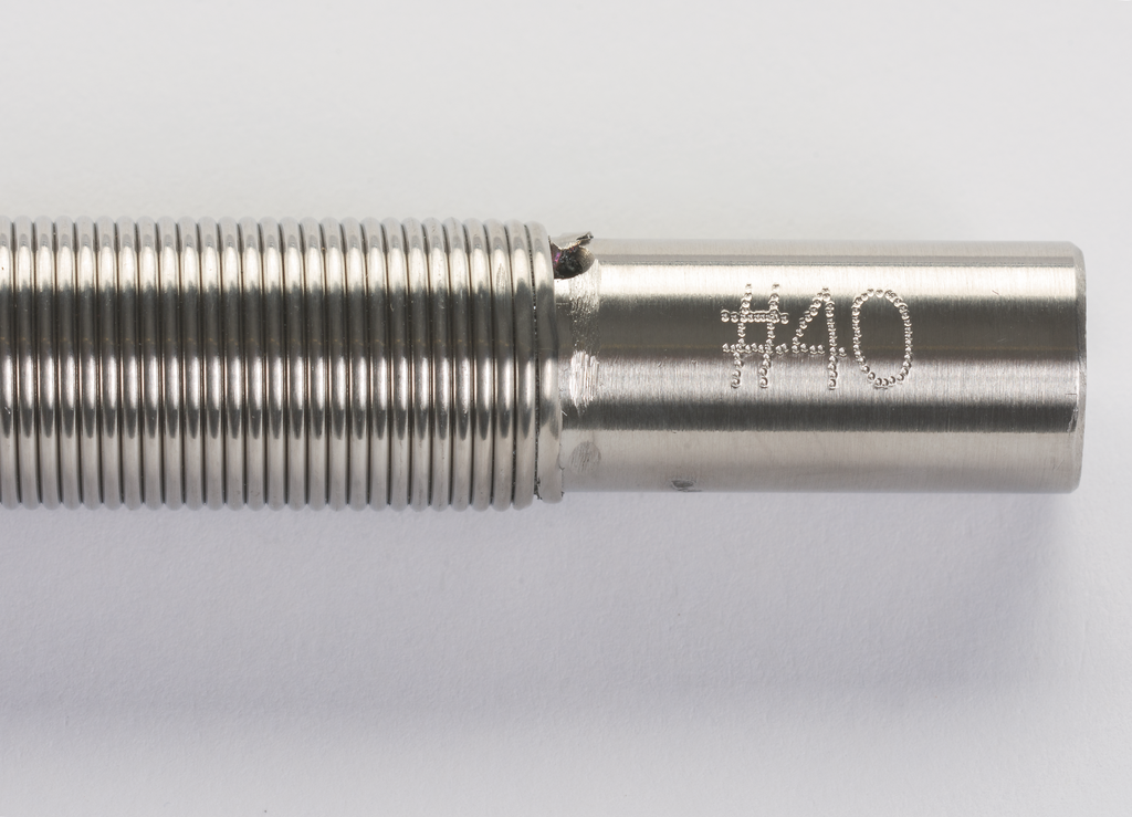Wire-wound rod 10 in / 3 mils, Detail