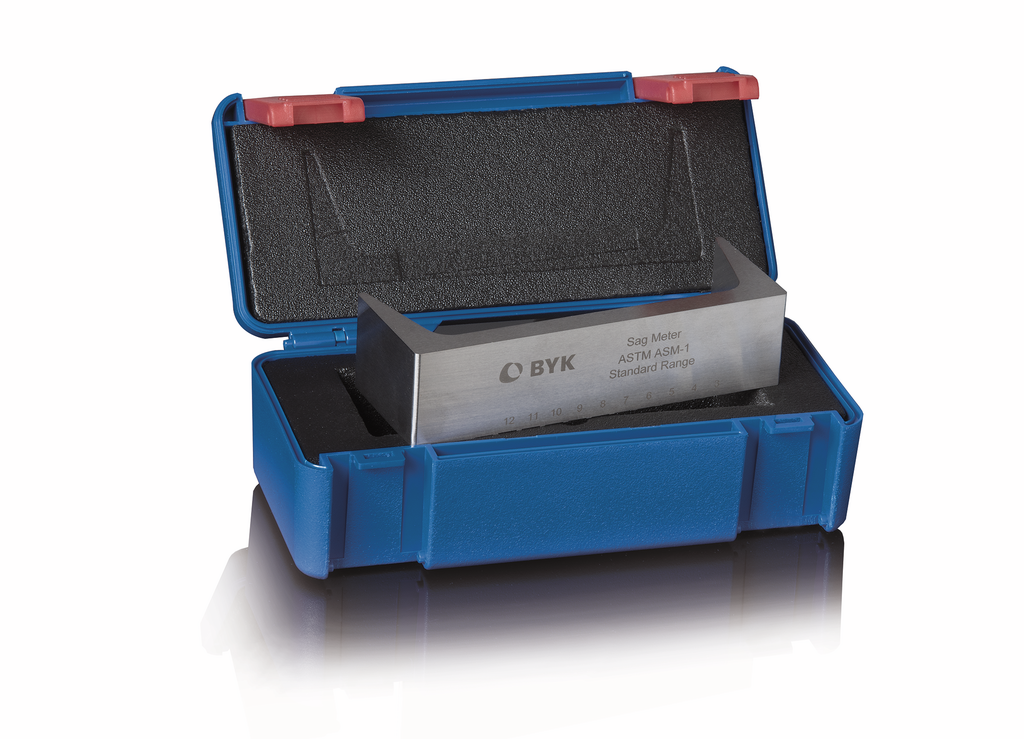 Anti-Sag-Meter 3-12 mils from BYK-Gardner in covering box