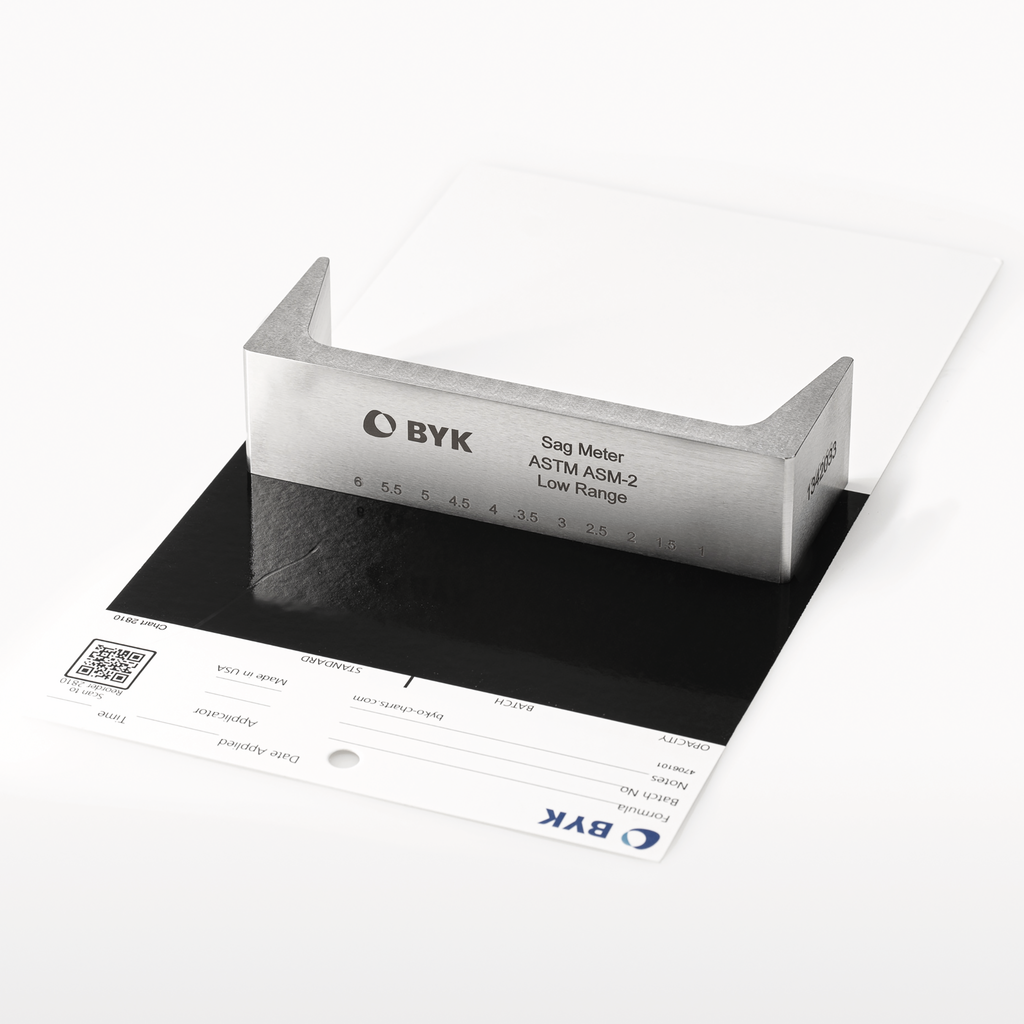 Drawdown Application with Anti-Sag-Meter on BYK-Gardner Drawdown Card
