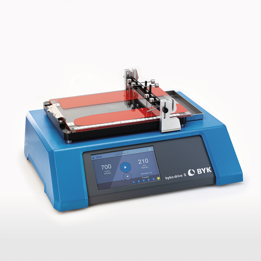 Byko-drive S, G dryingtime with glass plate from BYK-Gardner