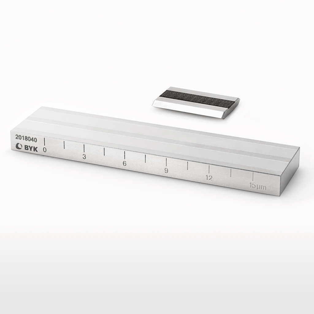 Hegman micron scale from BYK-Gardner