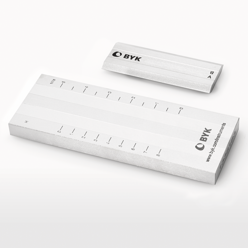 Hegman micron scale from BYK-Gardner