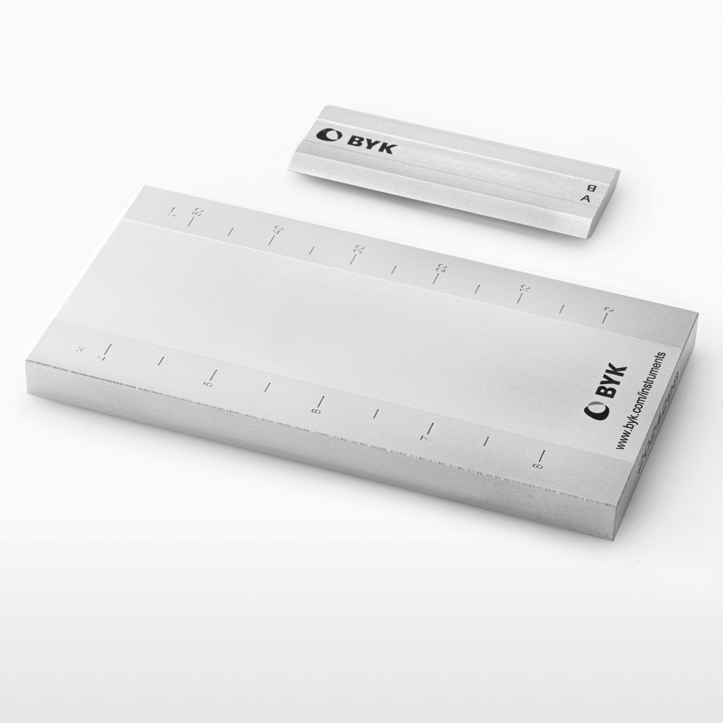 Hegman micron scale from BYK-Gardner