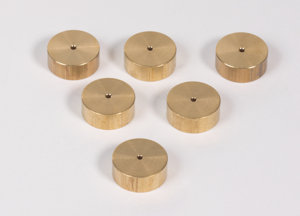 Set of 6 weights with 5 g per weigh from BYK-Gardner