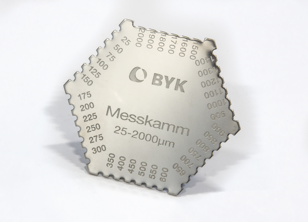 Comb Gage 25-2000 µm for wet film thickness from BYK-Gardner