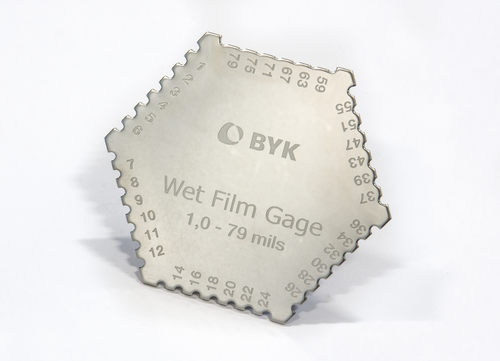 comb-gage 1-80 mils for wet film measurement from BYK-Gardner