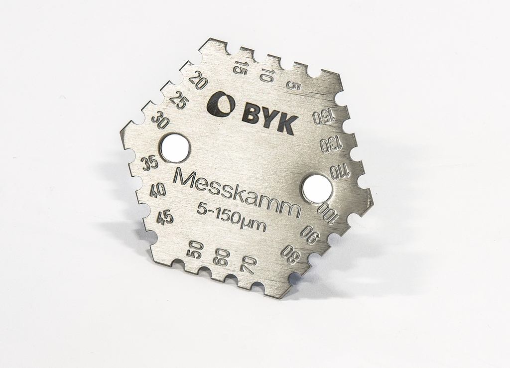 comb gage 5-150 µm for wet film measurement from BYK-Gardner