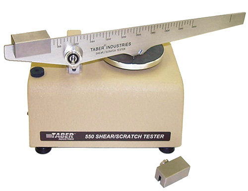 Taber Shear Scratch Tester Model 550