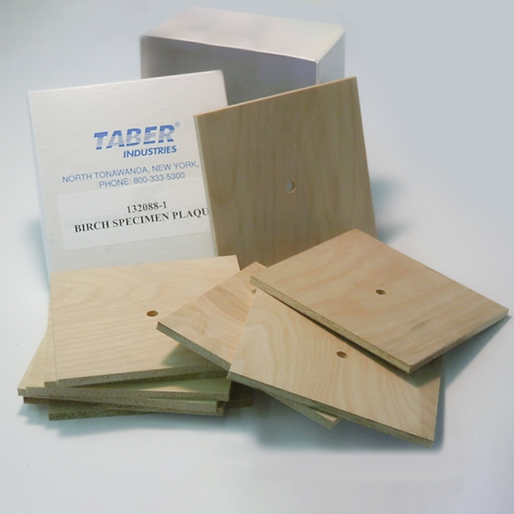 Taber S-17 Birch Specimen Plates