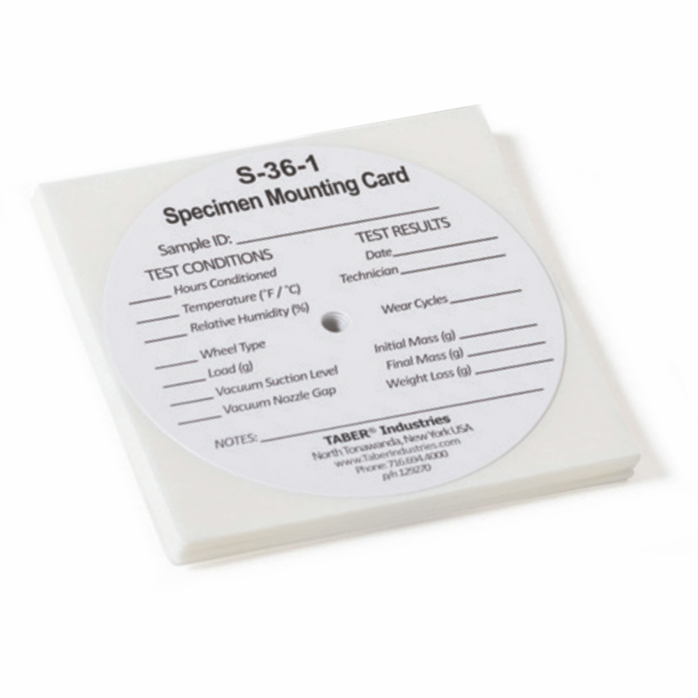 Taber S-36-1 Square Mounting Card