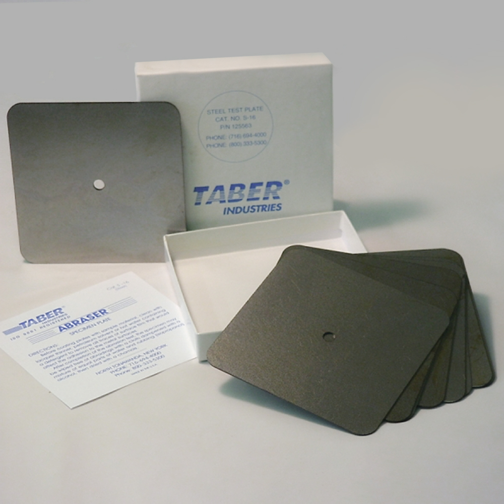 Taber S-16 Steel Specimen Plates