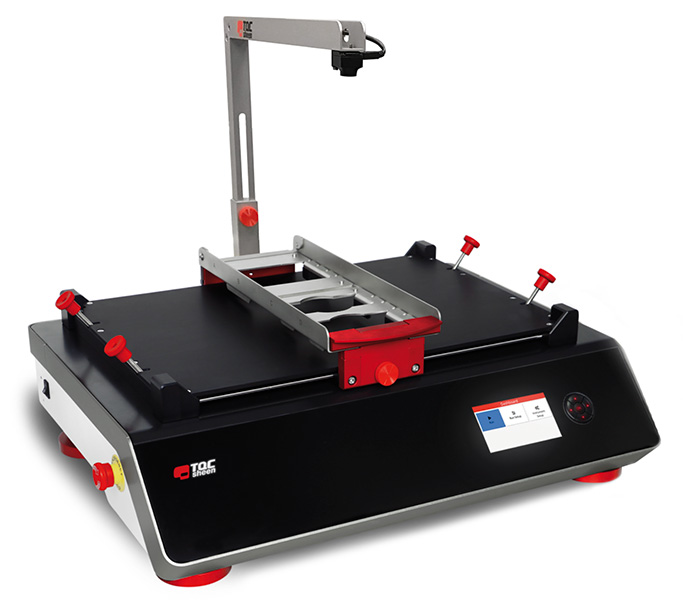 TQC Scrub Abrasion Camera Tool Kit on Unit