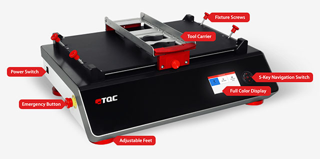 TQC Scrub Abrasion Tester Diagram