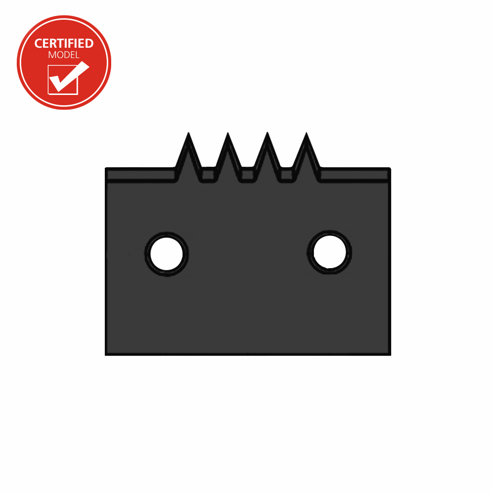 Certified Cross Hatch Course Blade, 4 Teeth