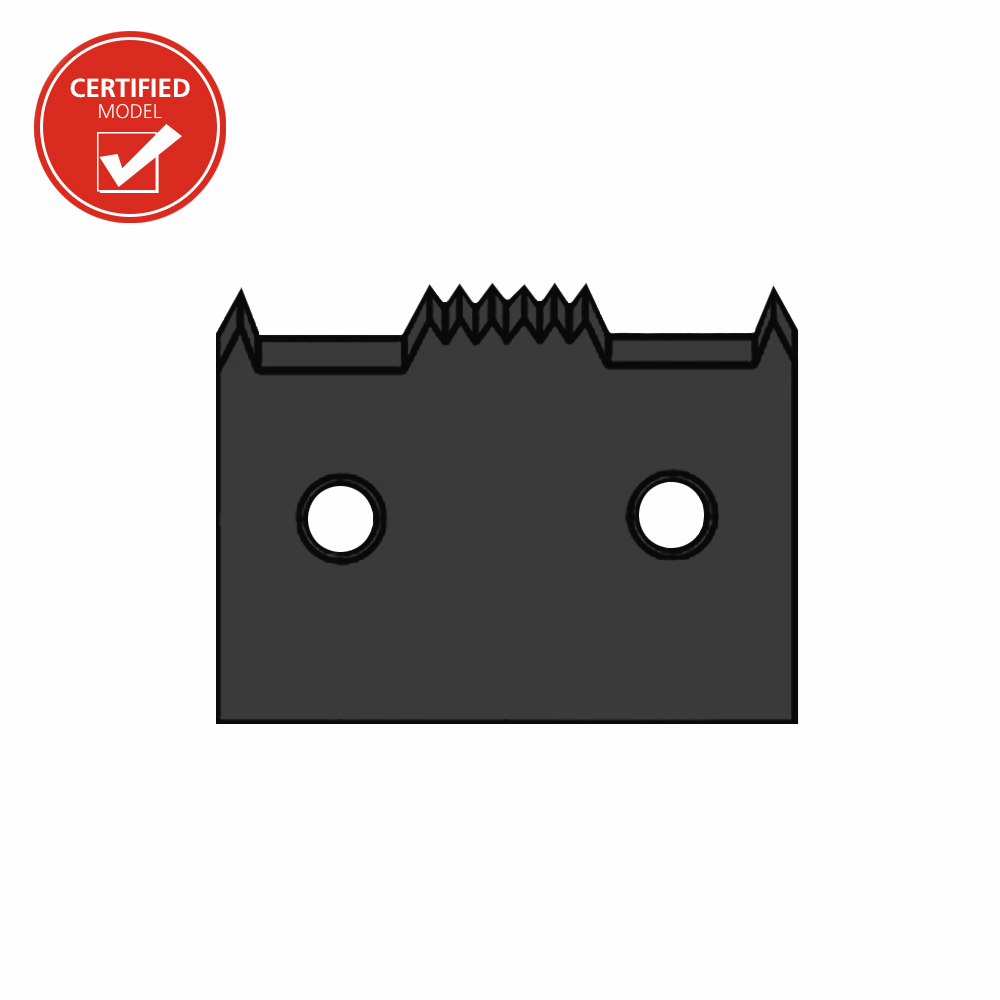 Certified Cross Hatch Fine Blade, 6 Teeth