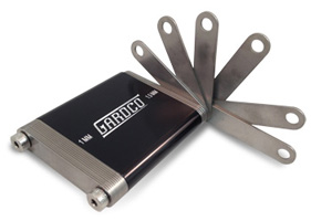 Dual Guide Adhesion Cross Hatch Tool Diagram