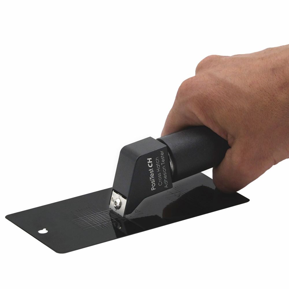 PosiTest Cross Hatch Tool in Use