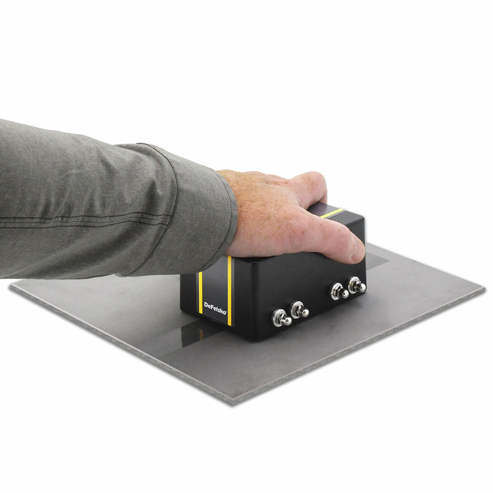 PosiTest Dust Test Tape Roller in Use