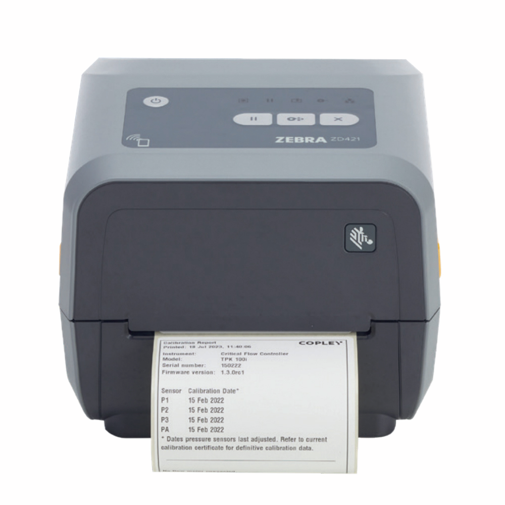 Copley Label Printer for Tap Density Test