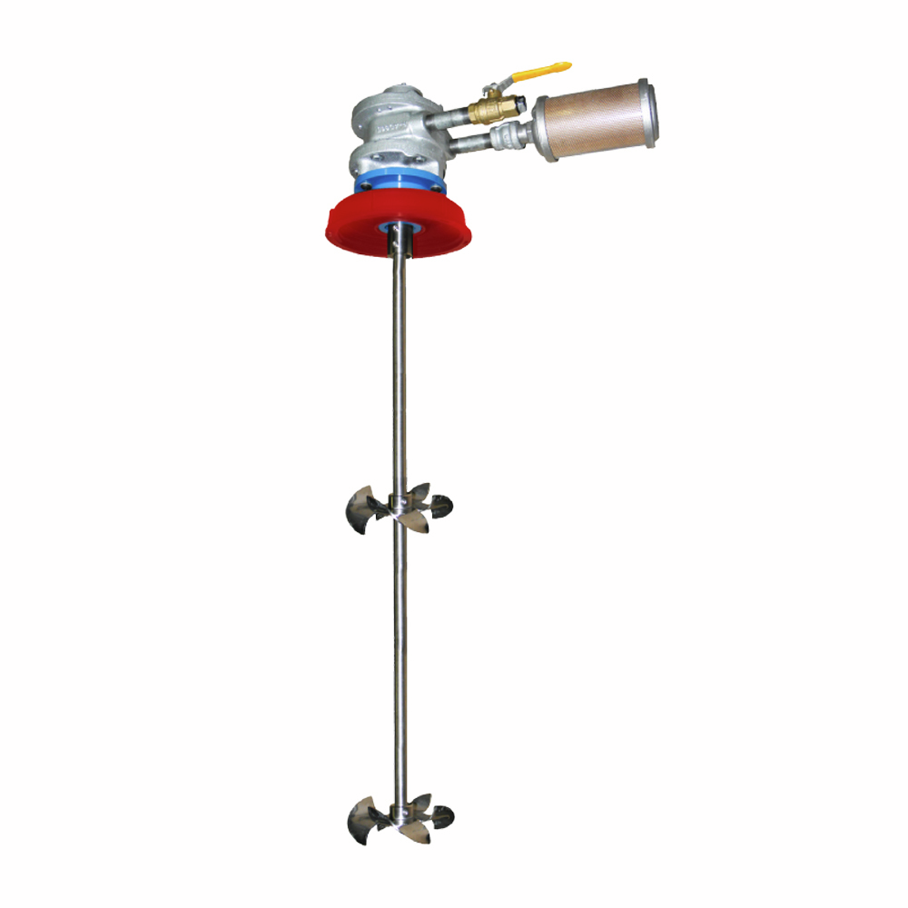 IBC Tote Mixer 2 Impellers