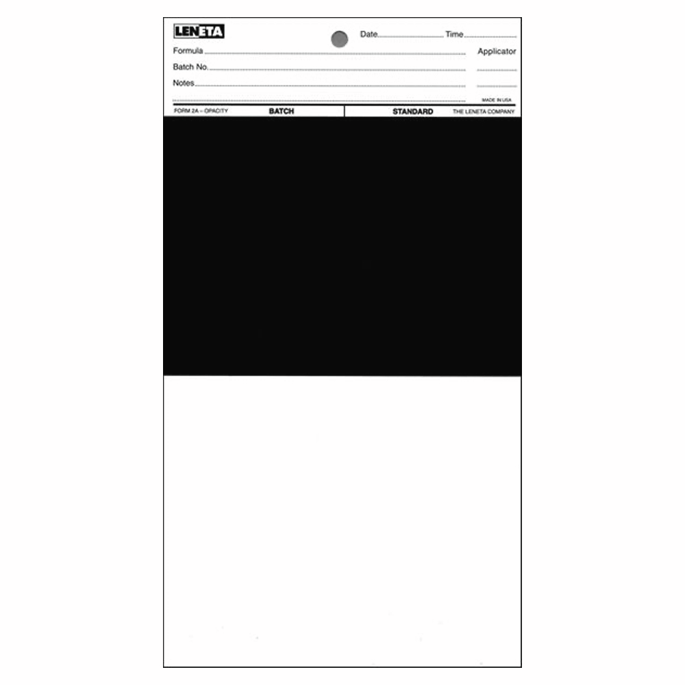 Opacity Paint Chart 2A
