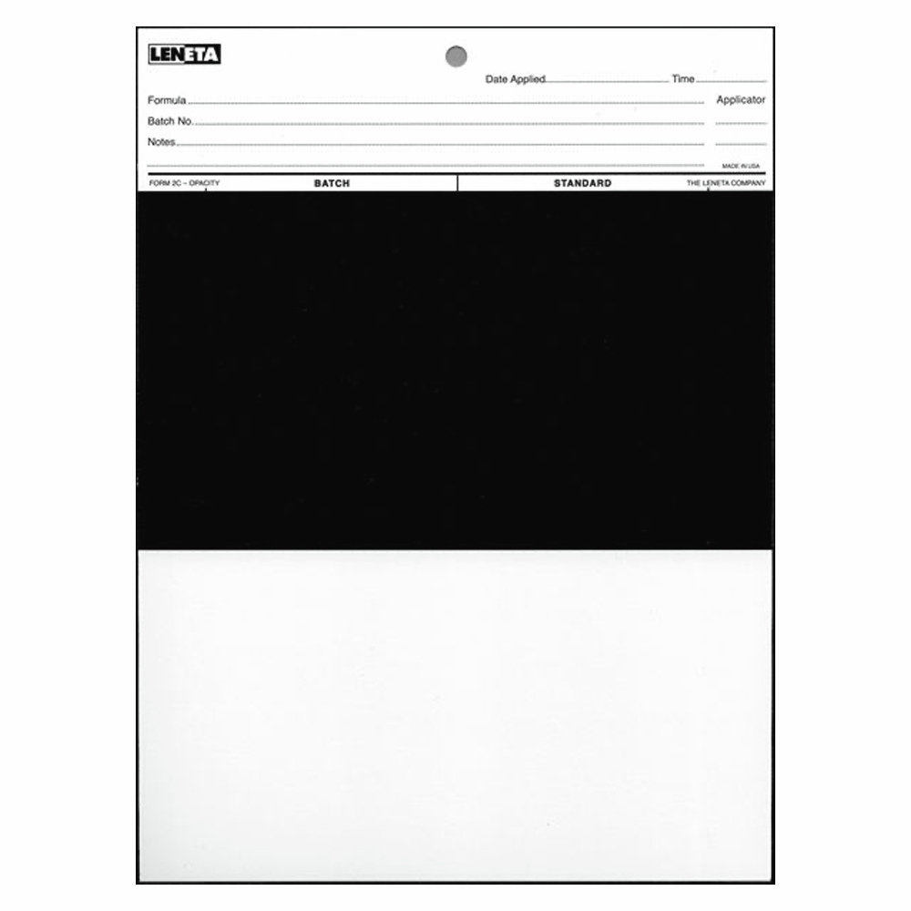 Opacity Paint Chart 2C