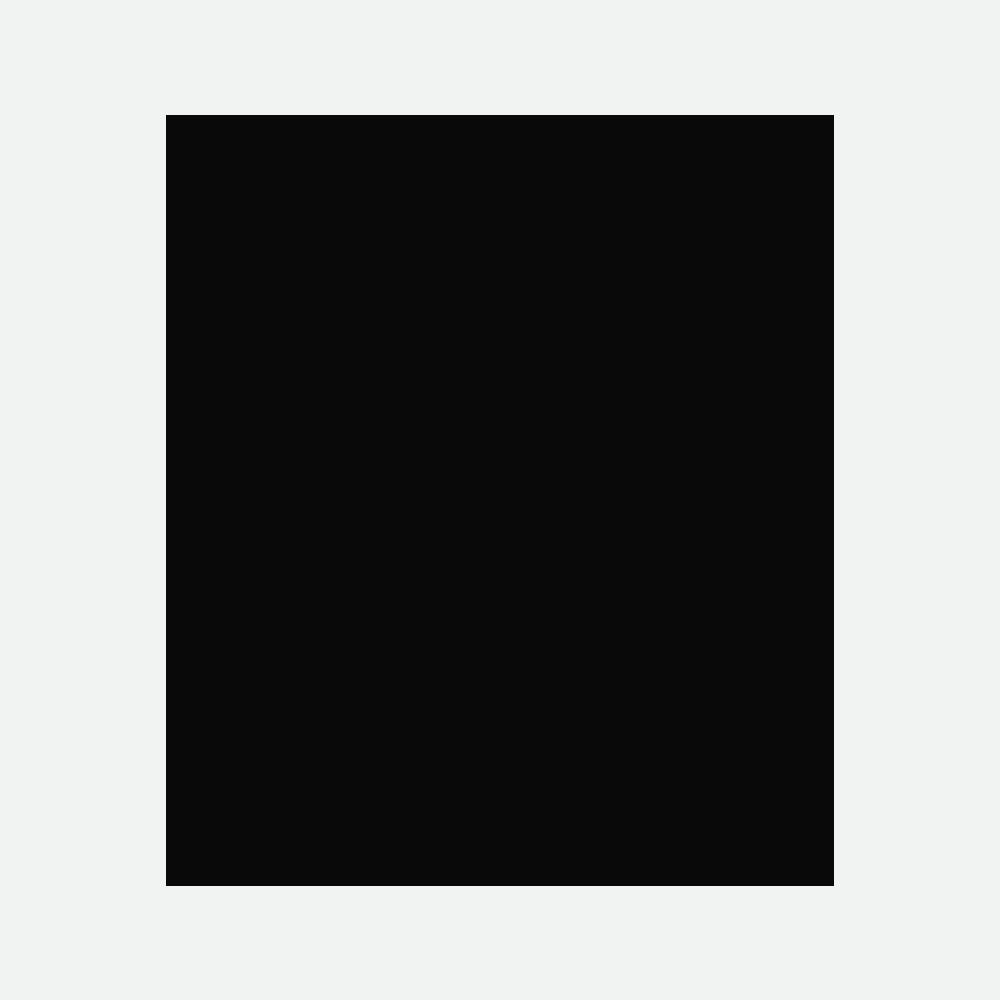Carrara Black Glass Paint Panel 8x12"